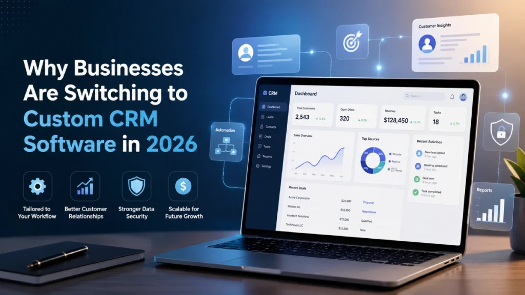 Why Businesses Are Switching to Custom CRM Software in Blog