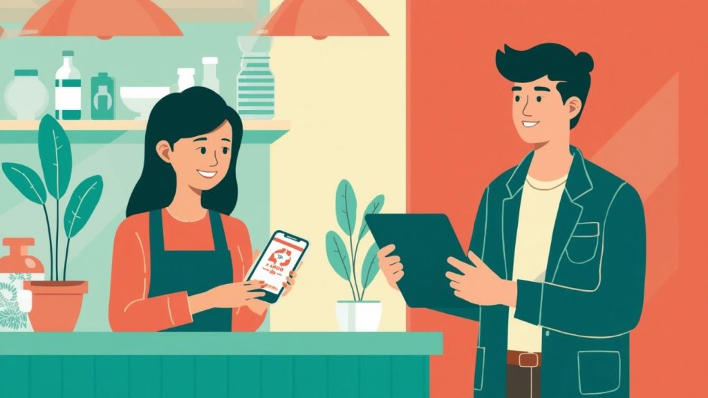 A man showing how to find clients for your app reselling business